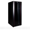 Armoire rack Lande HYPERline 42U 19" 800×1000 mm – porte avant verre double battant (LN-HL42U8010-BL-B)