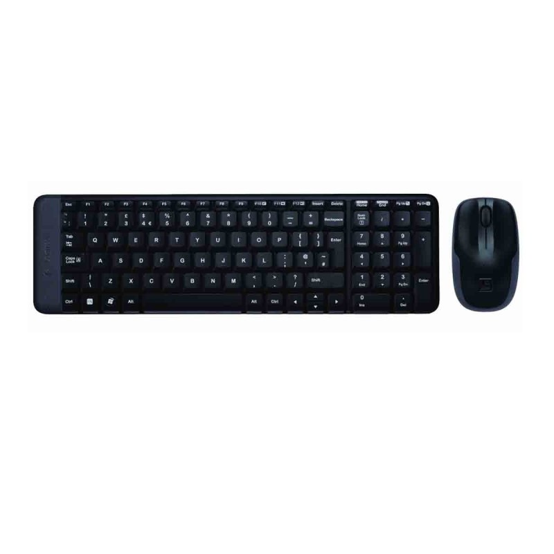 Clavier + souris Logitech MK220 sans fil au Maroc