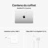 Apple MacBook Pro M4 14″ Argent 16 Go/1 To (MW2X3FN/A) Processeur : Apple M4 (10 cœurs CPU / 10 cœurs GPU / Neural Engine 16 cœu