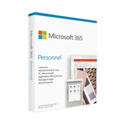Microsoft 365 Personnel Français Afrique – 1 an / 1 PC (QQ2-01416)