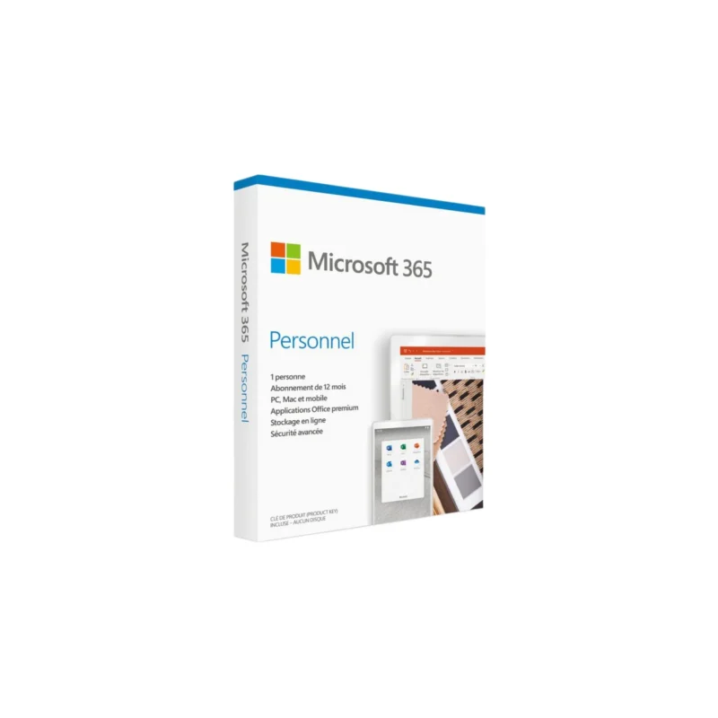 Microsoft 365 Personnel Français Afrique – 1 an / 1 PC (QQ2-01416)